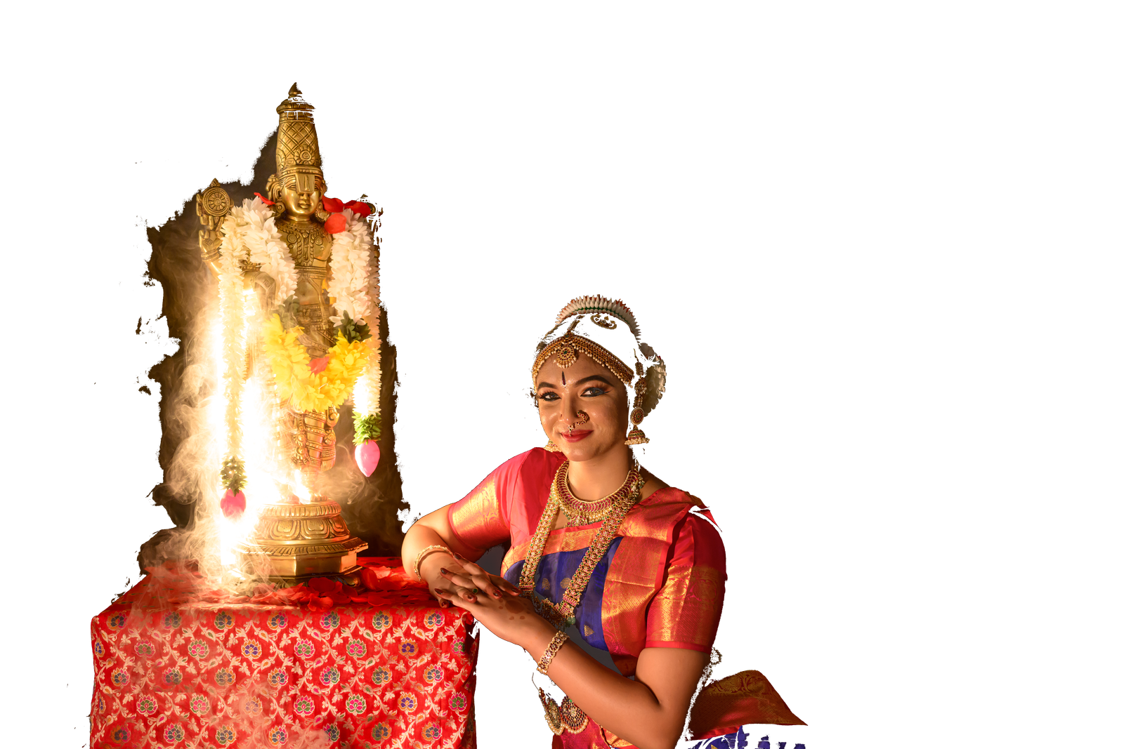 Ananya Bharathanatyam pose
